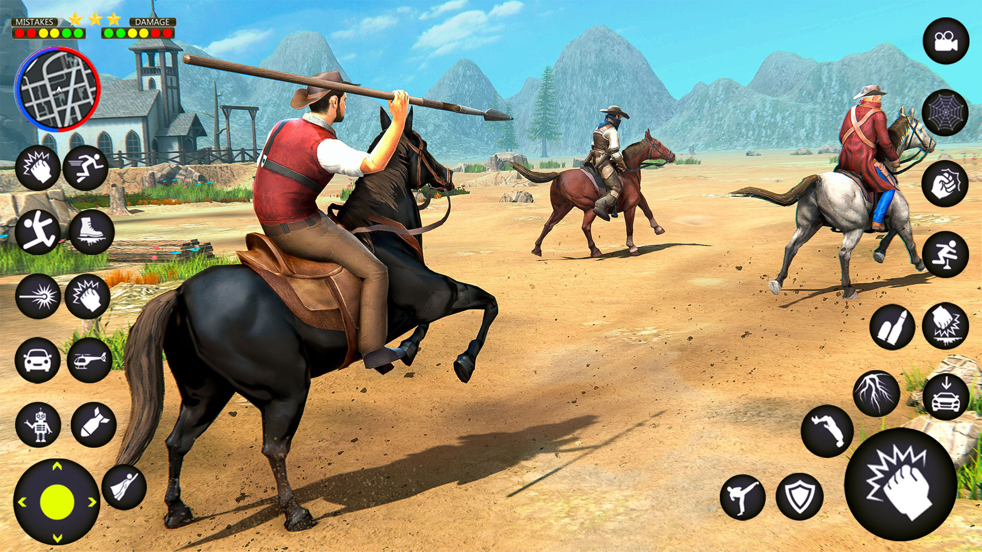اسکرین شات 6 بازی Gangster Crime Gun Cowboy Game