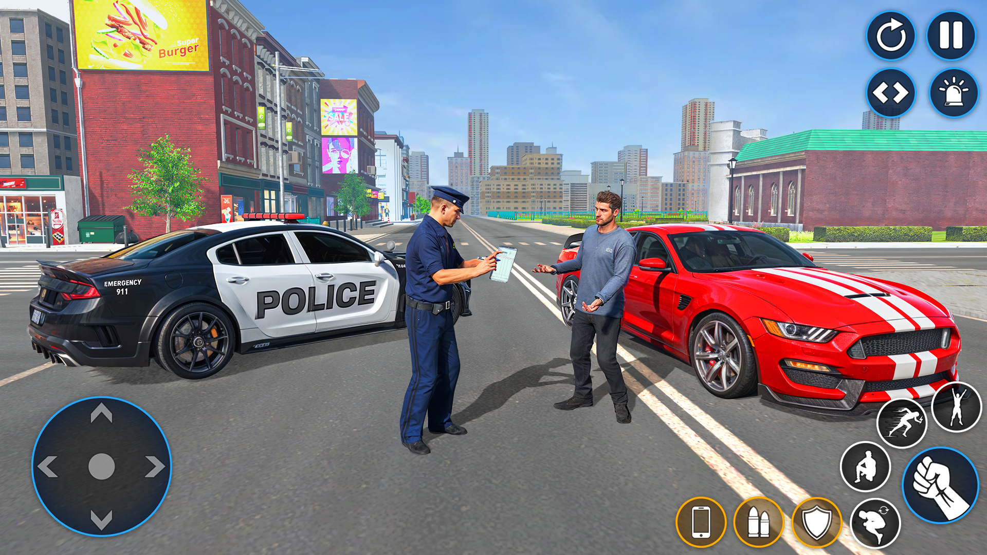 اسکرین شات 8 بازی Crime Gangster Police Game