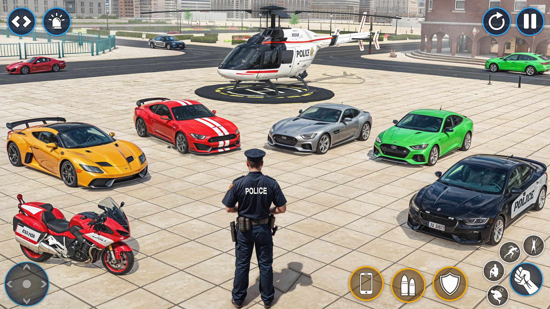 اسکرین شات 1 بازی Crime Gangster Police Game