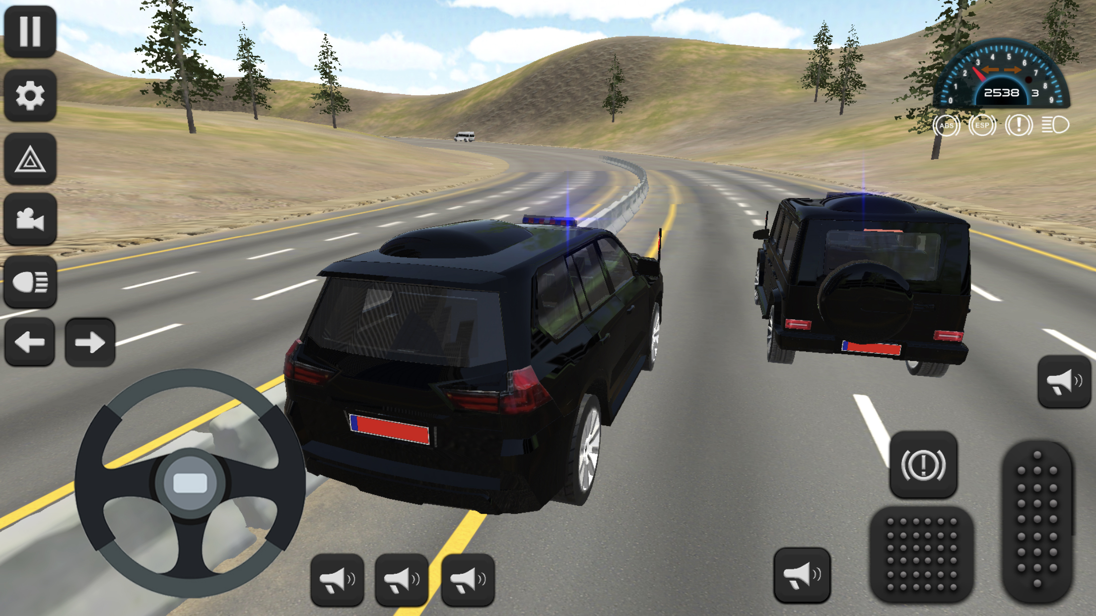 اسکرین شات 8 بازی President Police Car Convoy