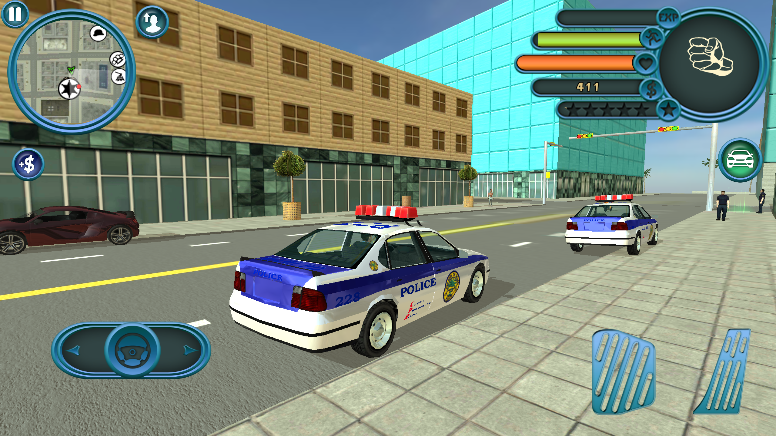 اسکرین شات 2 بازی Miami Police Crime Vice Simulator
