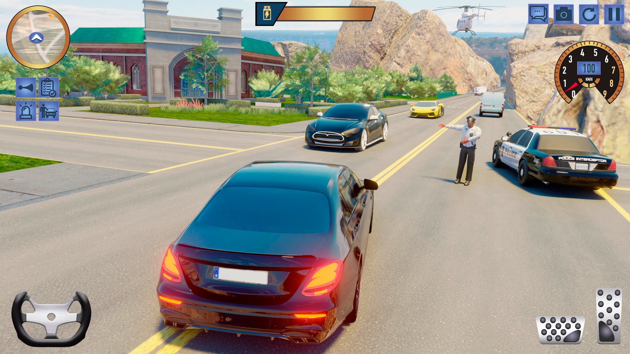 اسکرین شات 1 بازی Police Simulator Car Games Cop