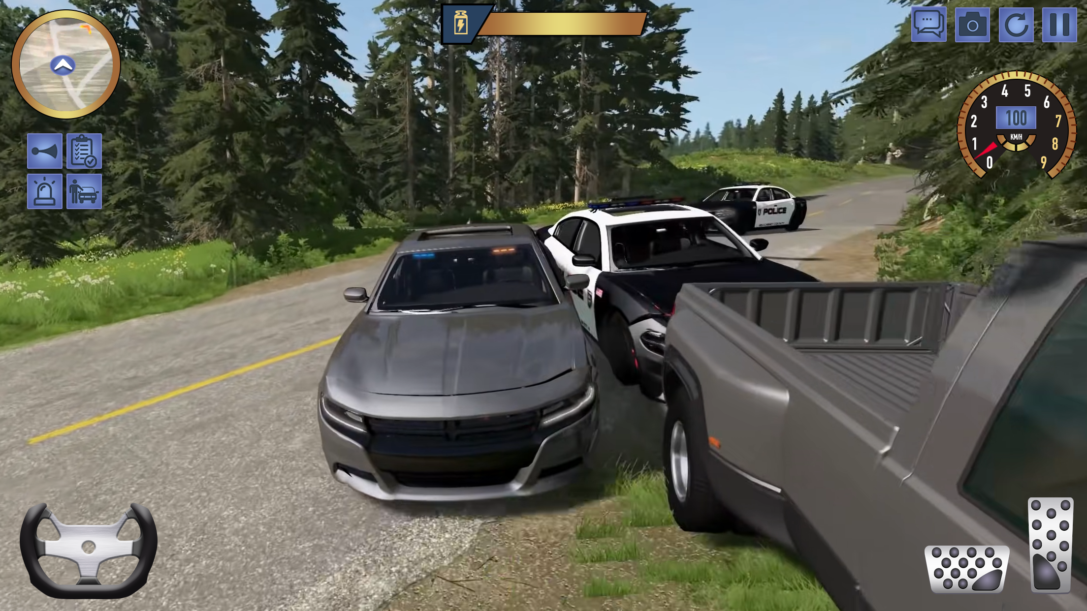 اسکرین شات 3 بازی Police Simulator Car Games Cop