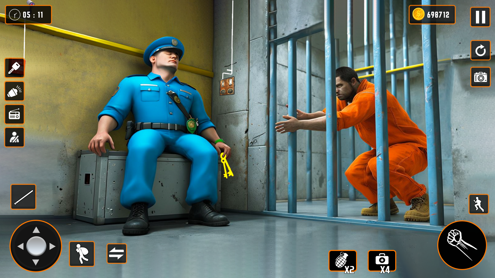 اسکرین شات 4 برنامه Jail Prison Police Car Chase