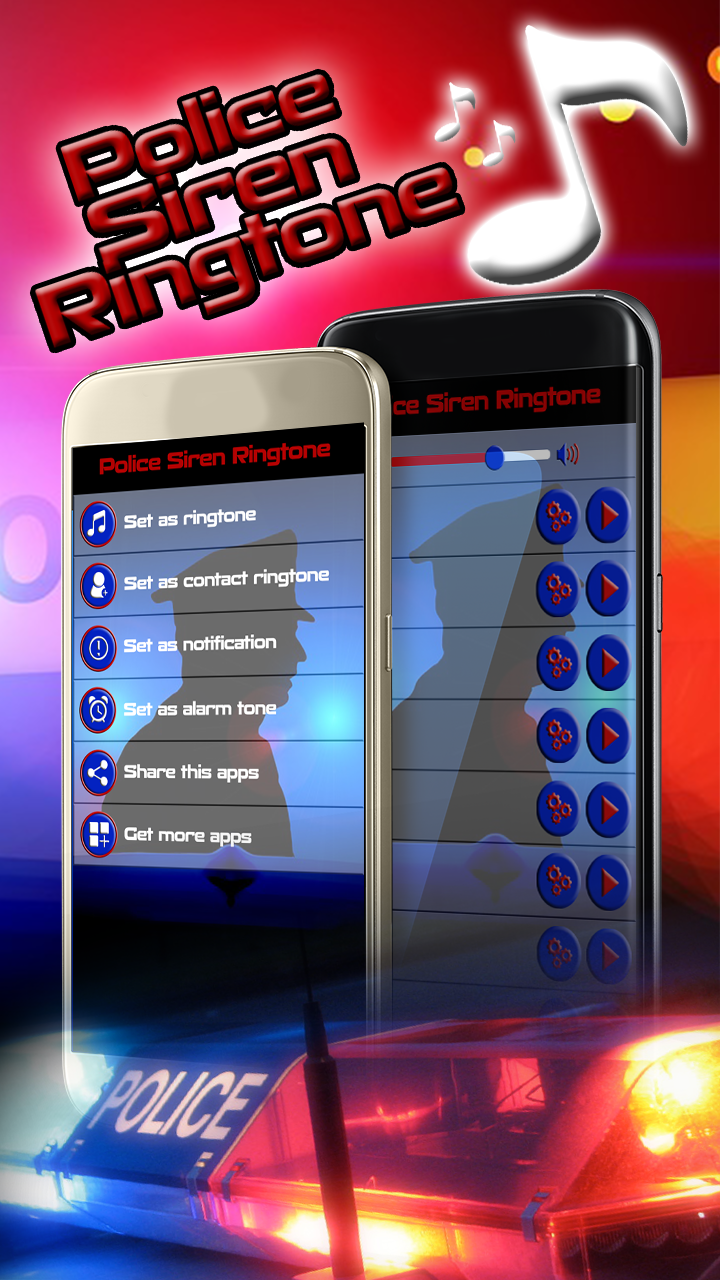 اسکرین شات 4 برنامه Police Siren Ringtone