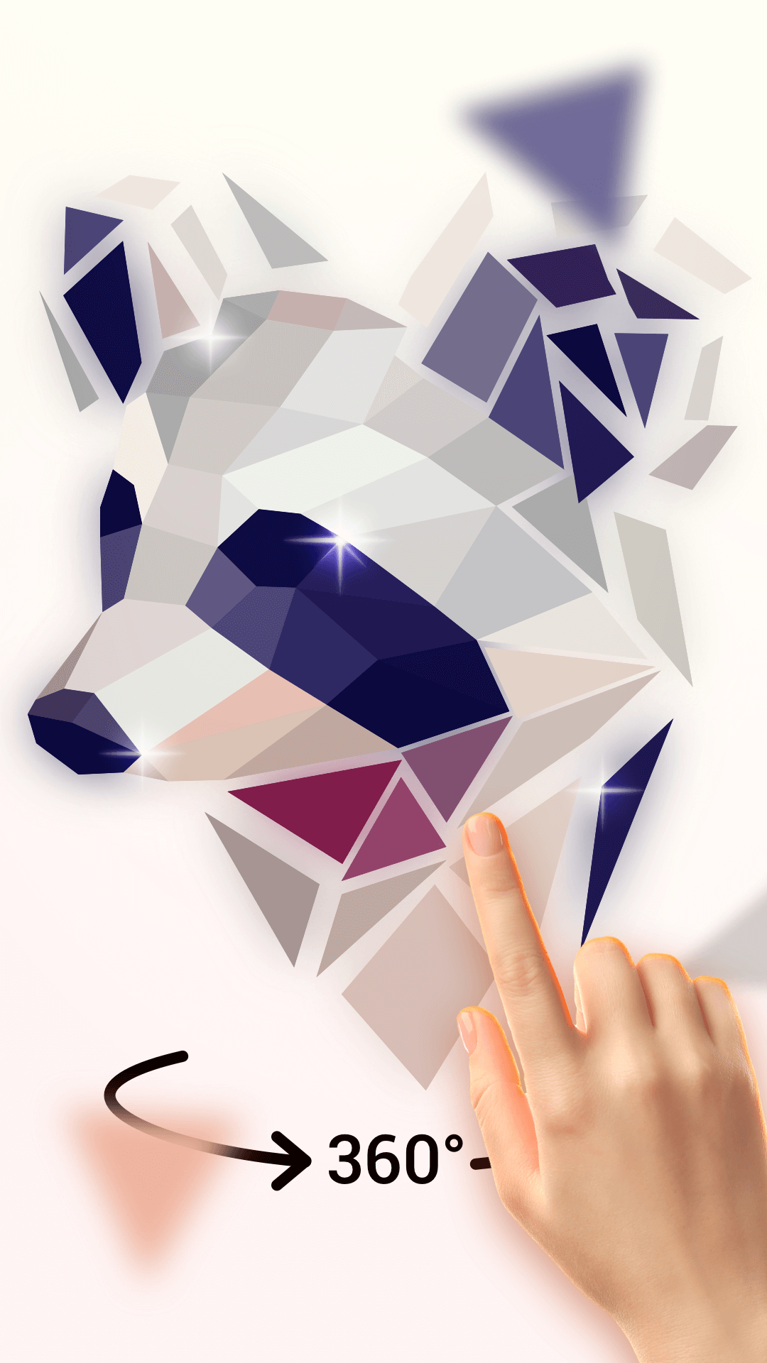 اسکرین شات 7 برنامه LoPoly: Puzzle art game