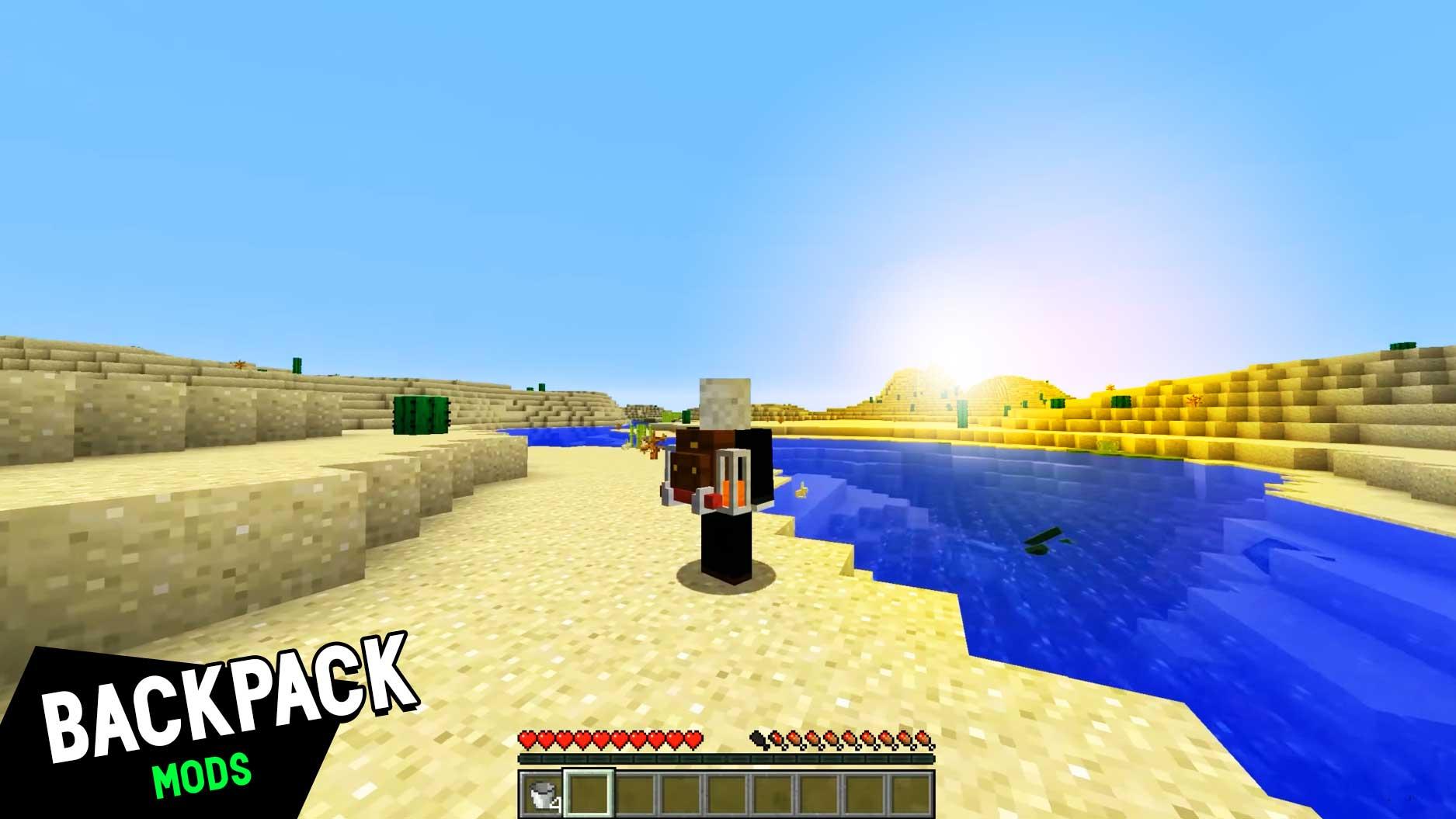 اسکرین شات 3 برنامه Backpack Mod for Minecraft