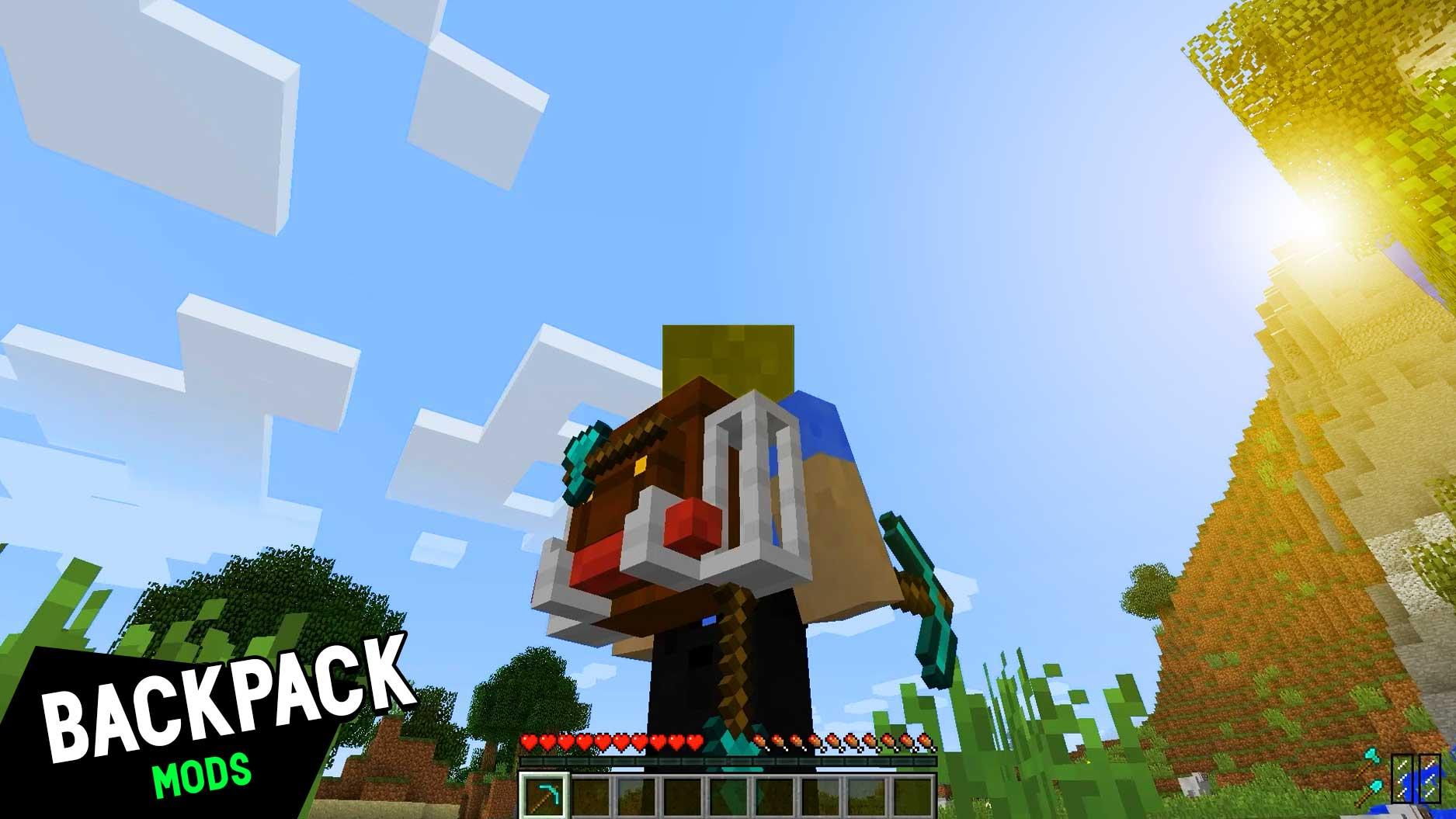 اسکرین شات 1 برنامه Backpack Mod for Minecraft