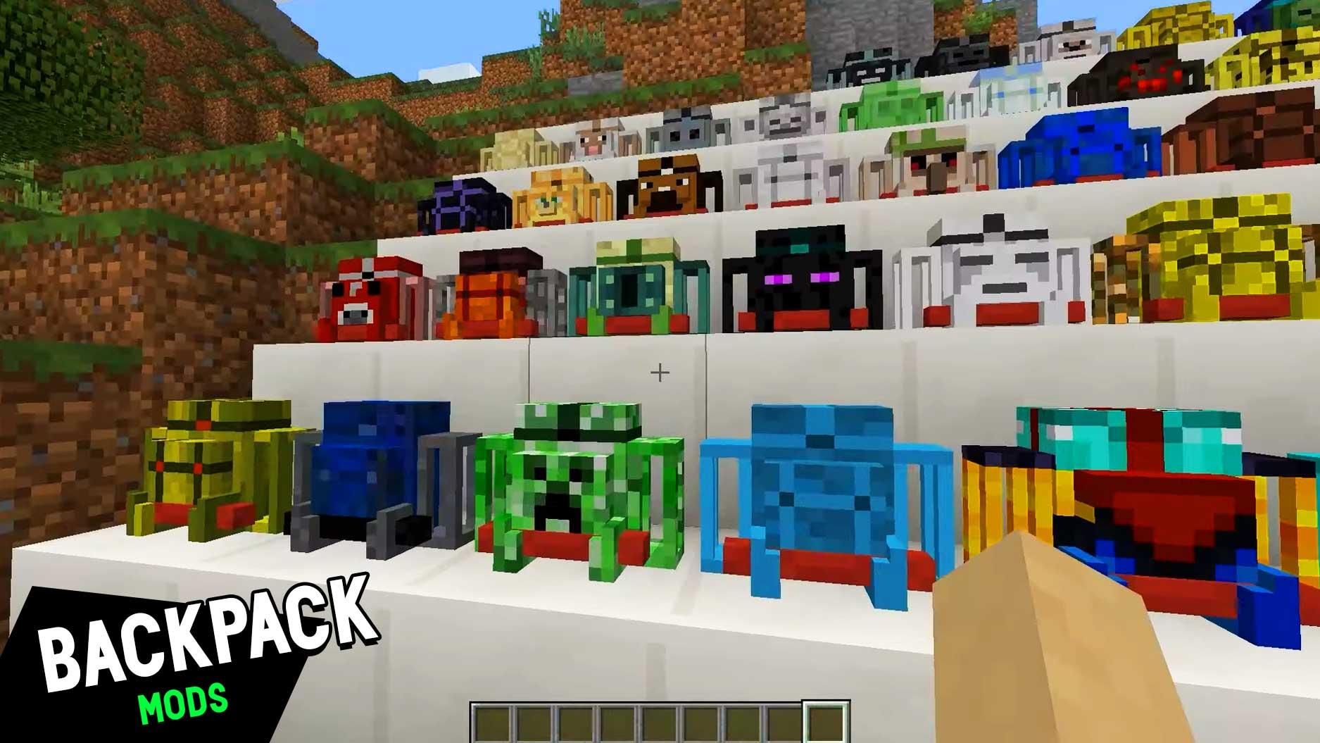 اسکرین شات 2 برنامه Backpack Mod for Minecraft