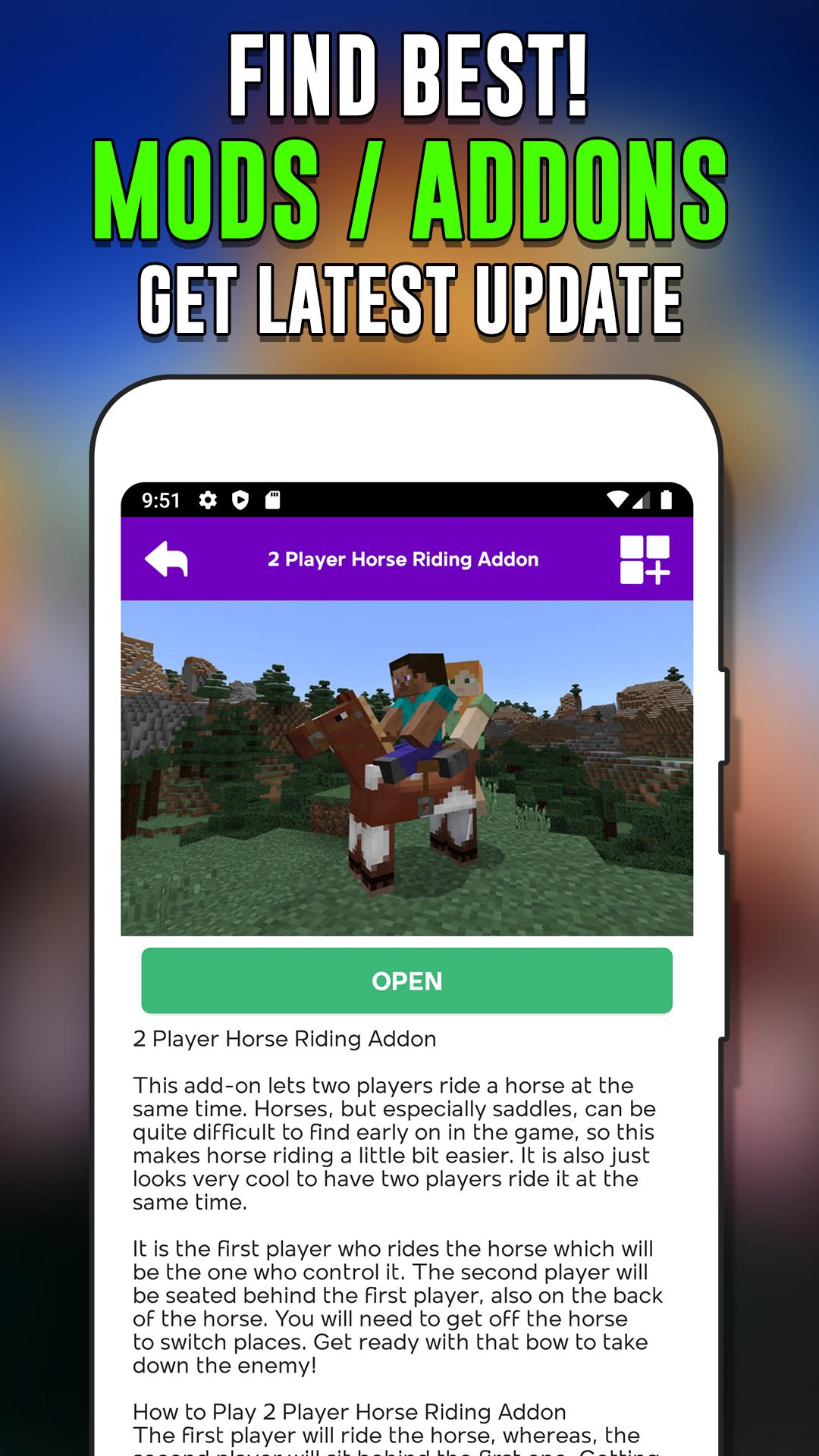 اسکرین شات 4 برنامه Mods for Minecraft
