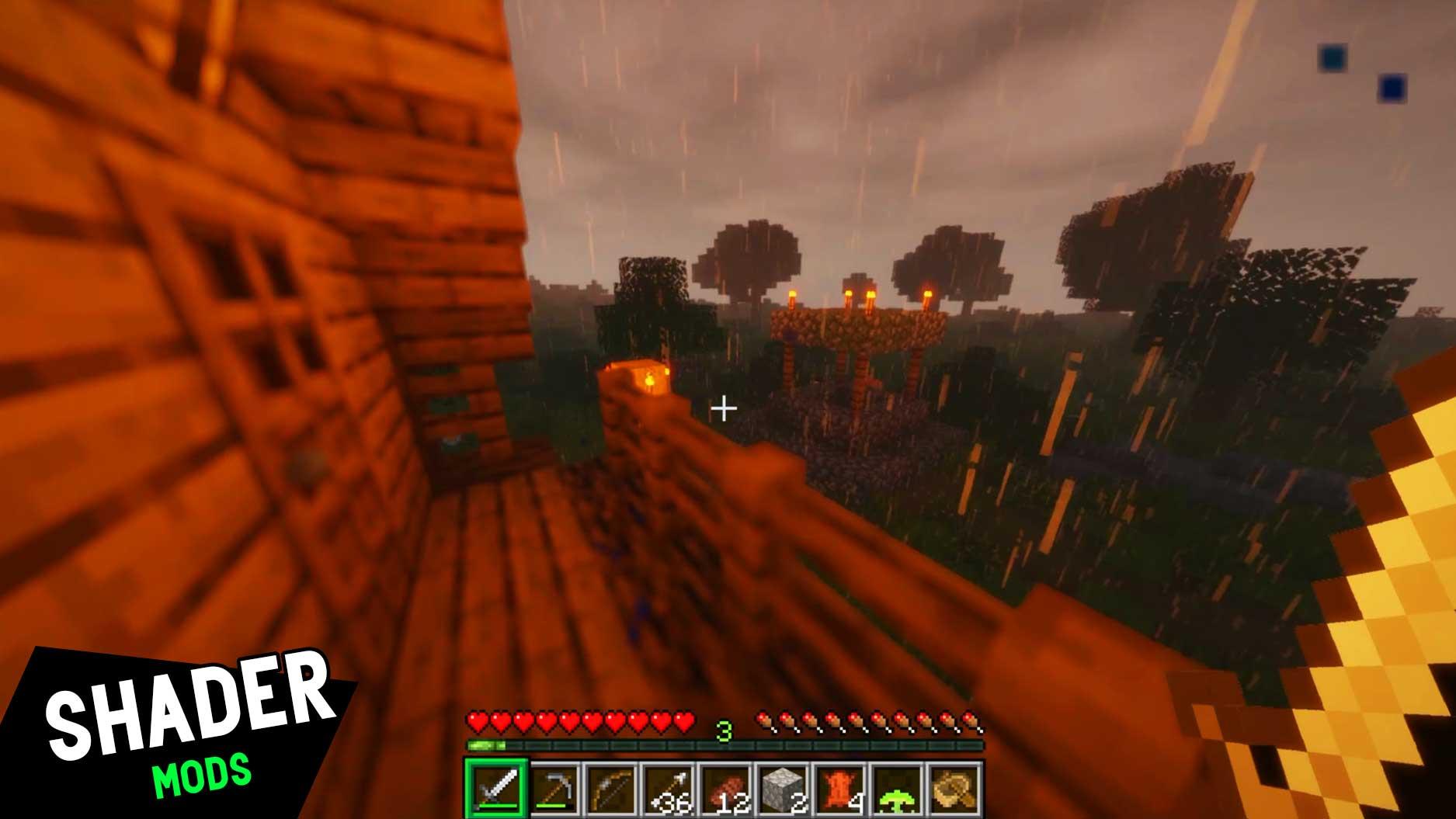 اسکرین شات 3 برنامه Ultra Shader Mod For Minecraft