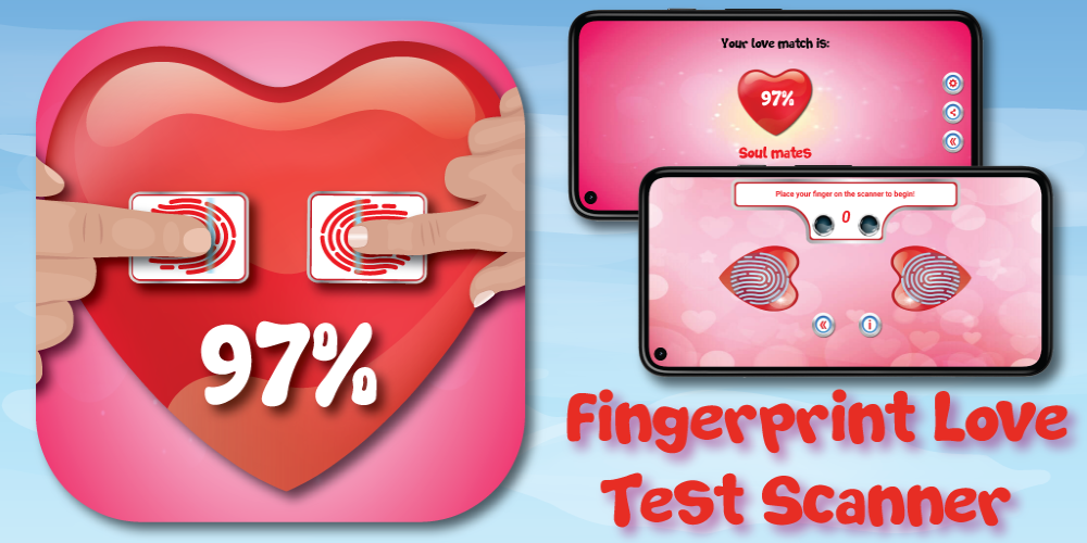 اسکرین شات 1 برنامه Love Test Scanner Prank