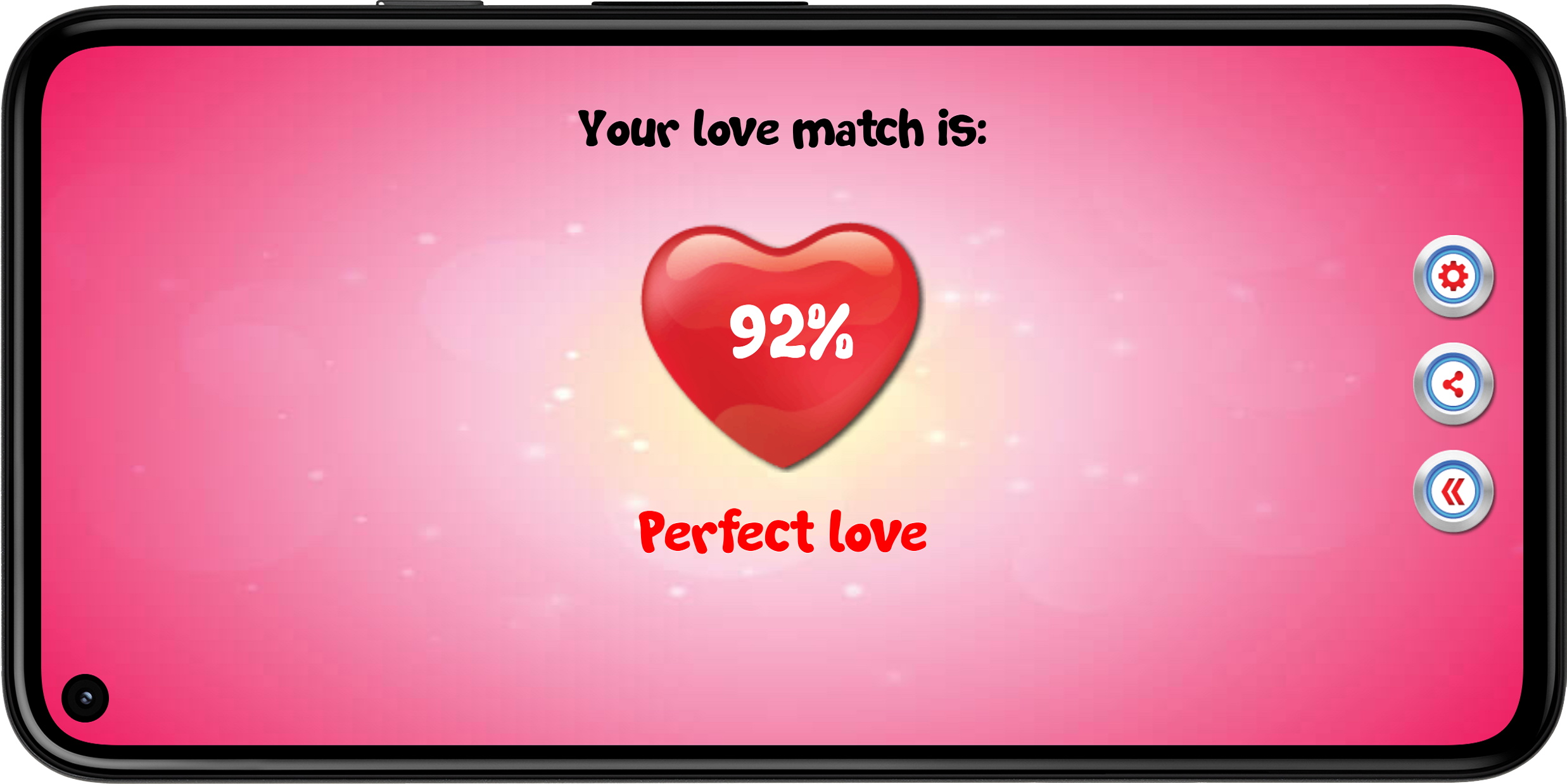 اسکرین شات 5 برنامه Love Test Scanner Prank