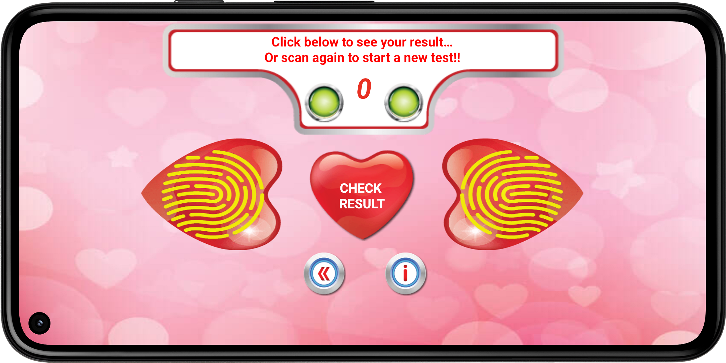 اسکرین شات 6 برنامه Love Test Scanner Prank
