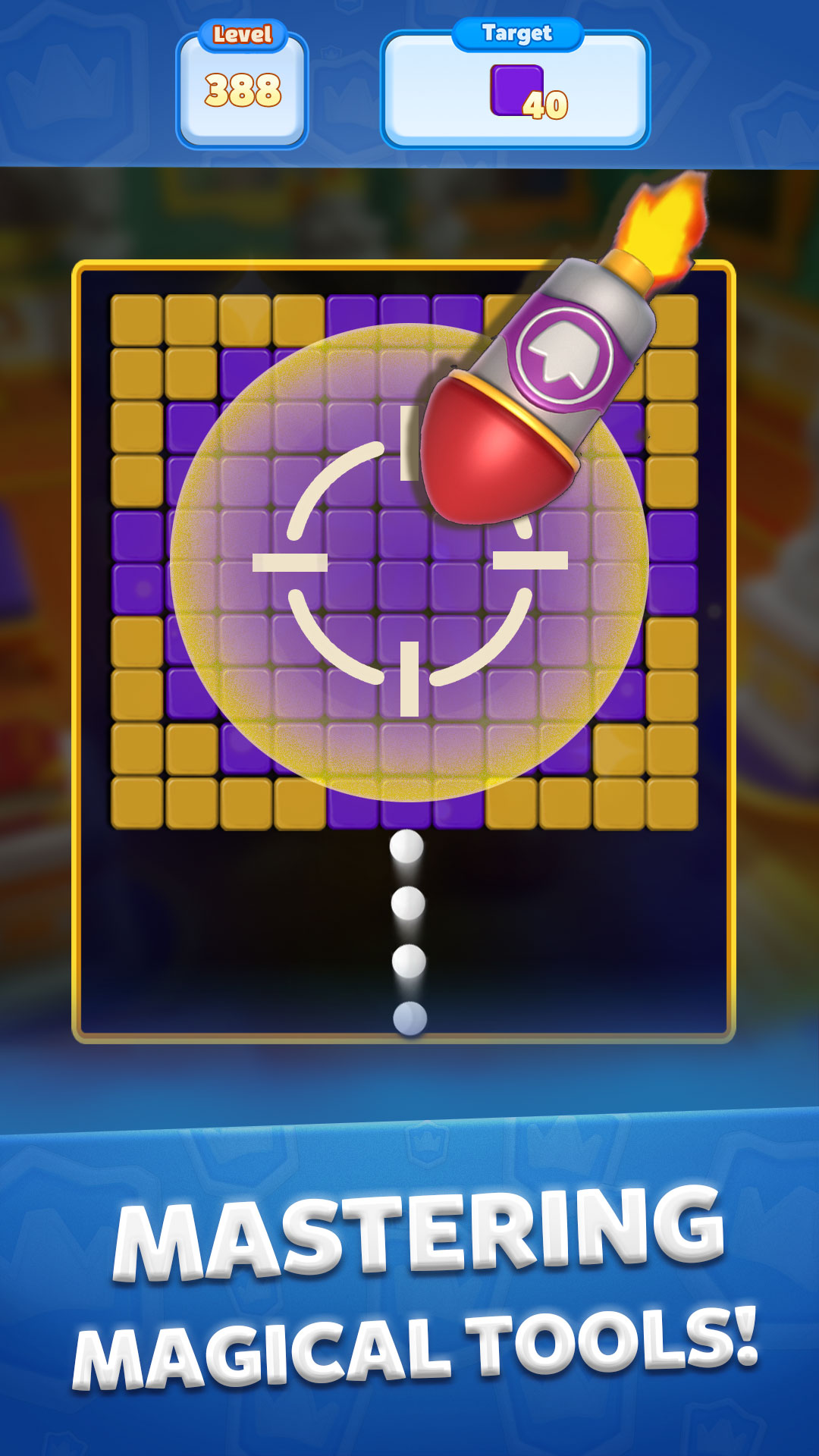 اسکرین شات 4 بازی Bricks Royale-Brick Balls Game