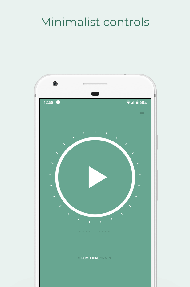 اسکرین شات 6 برنامه Pomodoro Timer