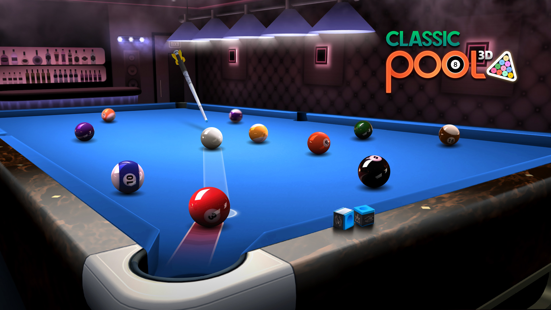 اسکرین شات 4 بازی Classic Pool 3D: 8 Ball