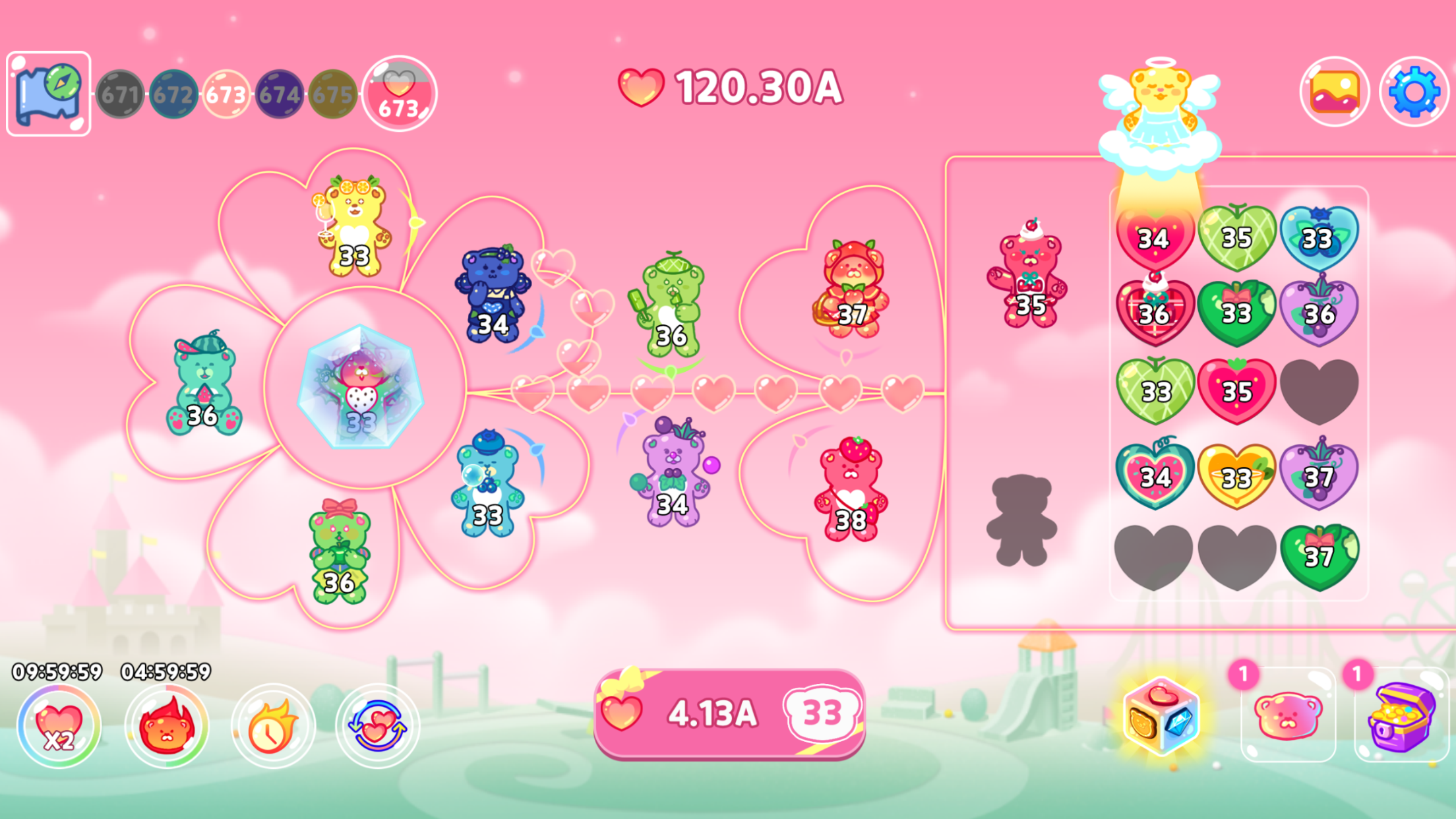 اسکرین شات 2 بازی Bear Heart Defense