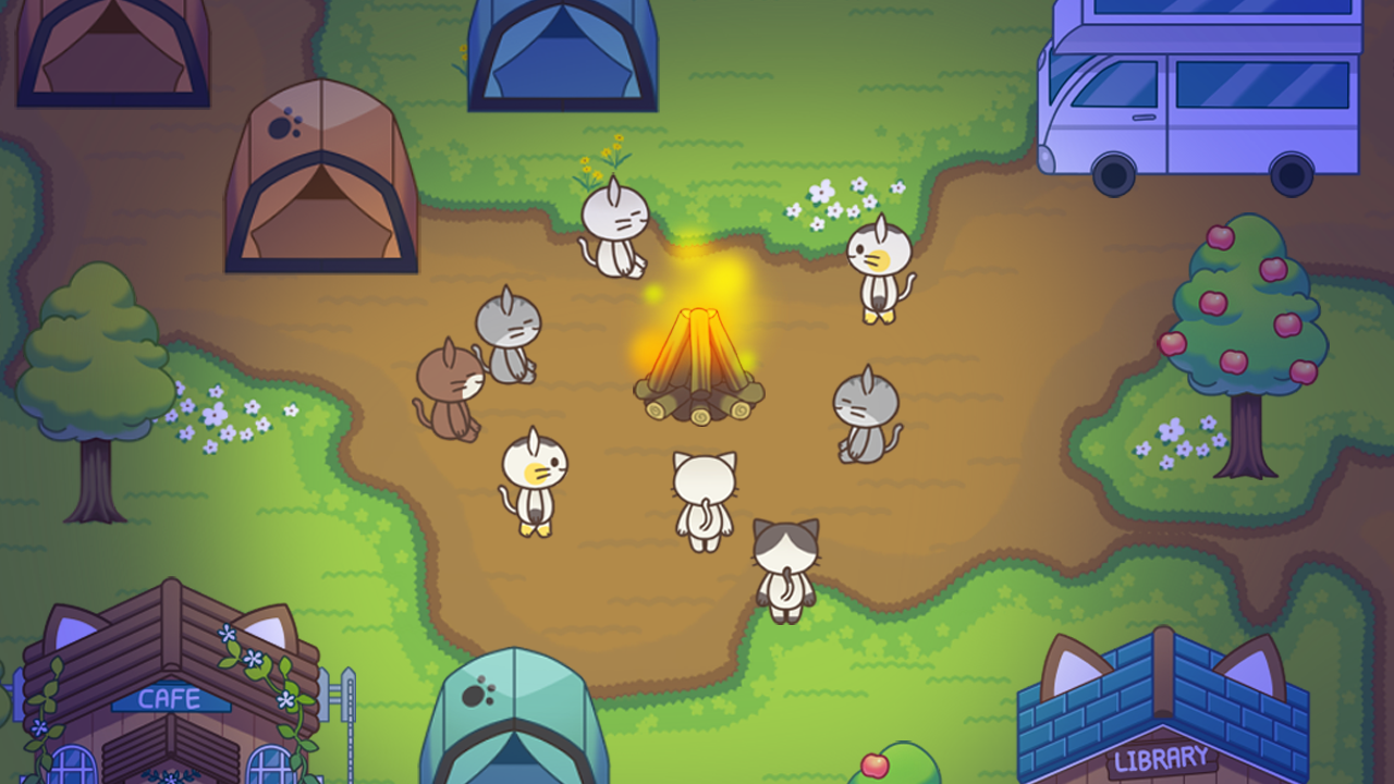 اسکرین شات بازی Cat Forest - Healing Camp 5