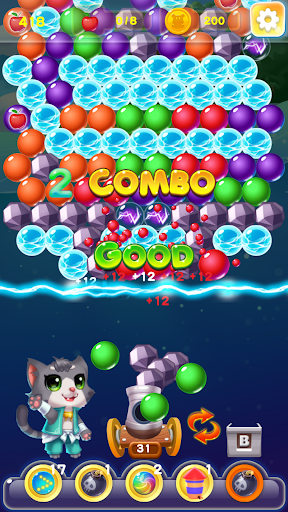 اسکرین شات 5 بازی Pop Shooter Blast - Bubble Blast Game For Free