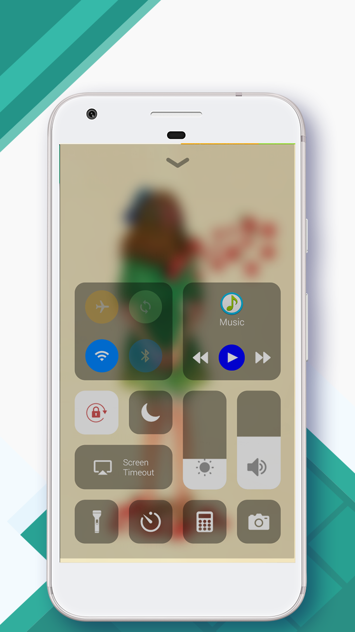 اسکرین شات برنامه Control Center--iOS15&Android 5