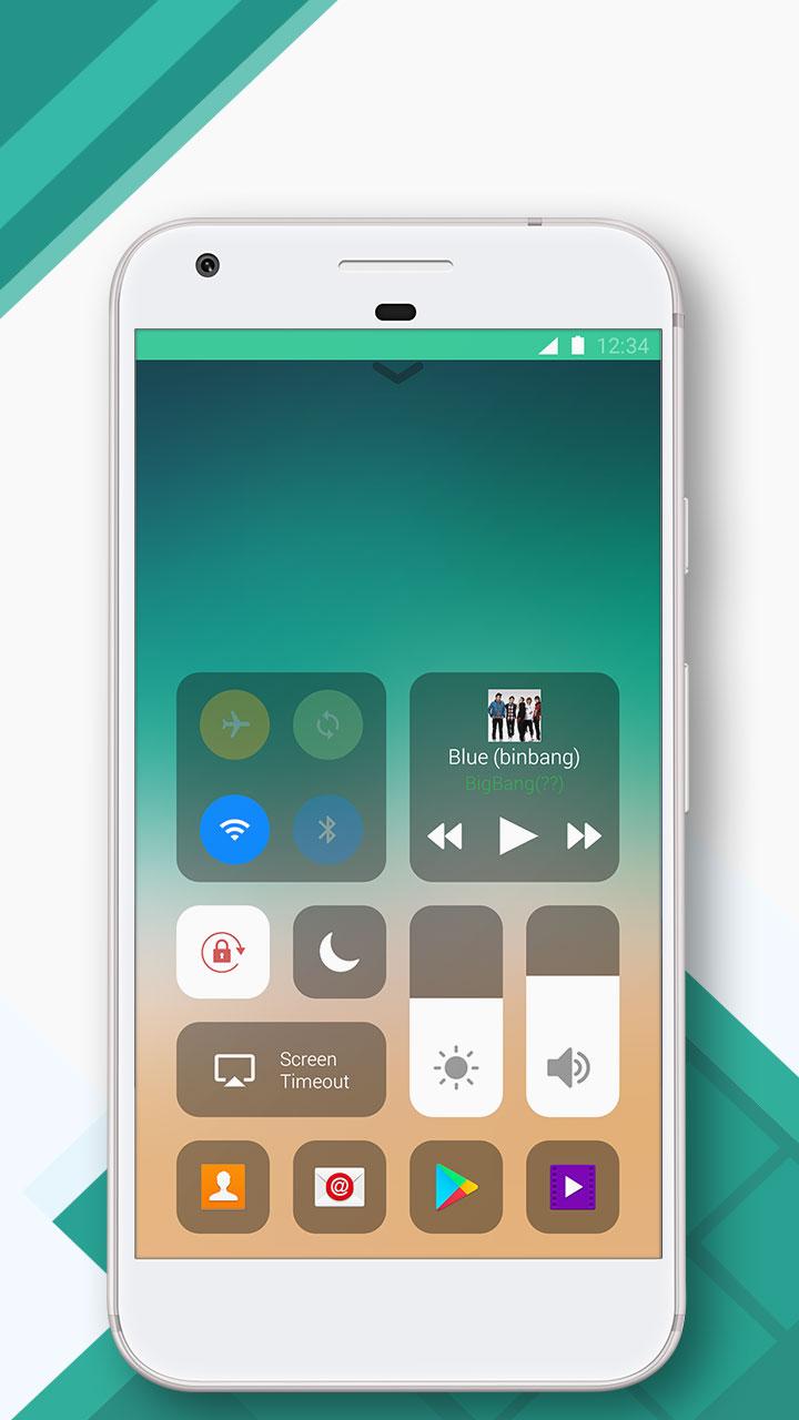 اسکرین شات برنامه Control Center--iOS15&Android 1