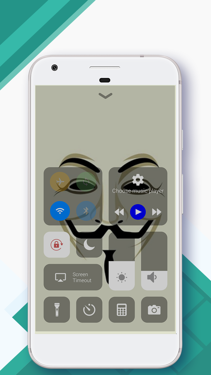 اسکرین شات برنامه Control Center--iOS15&Android 2