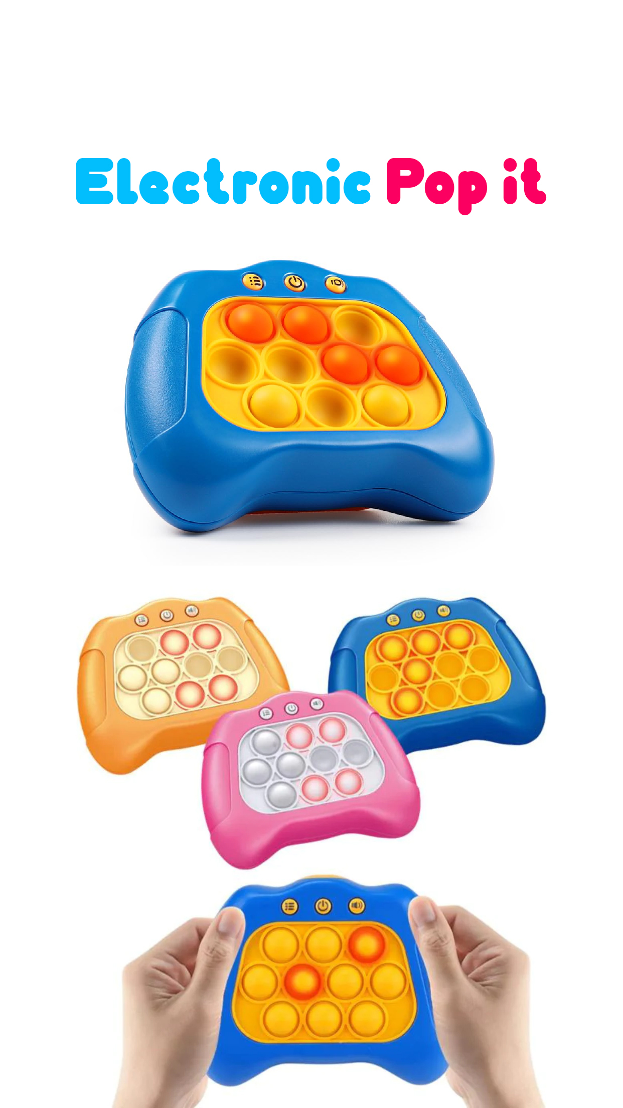اسکرین شات 3 بازی Antistress Pop it Fidget Toys