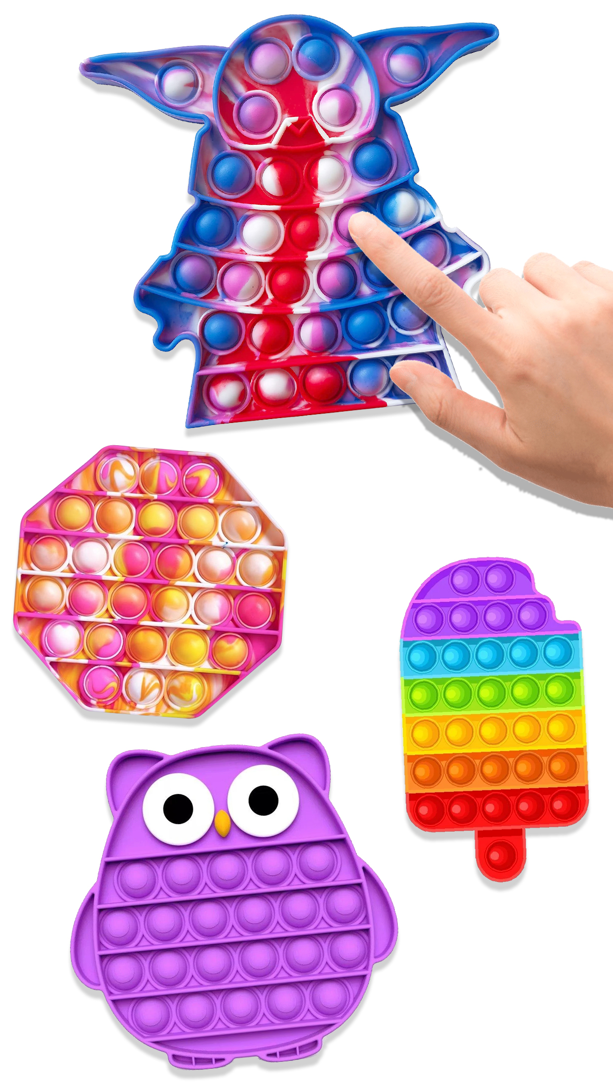 اسکرین شات 7 بازی Antistress Pop it Fidget Toys