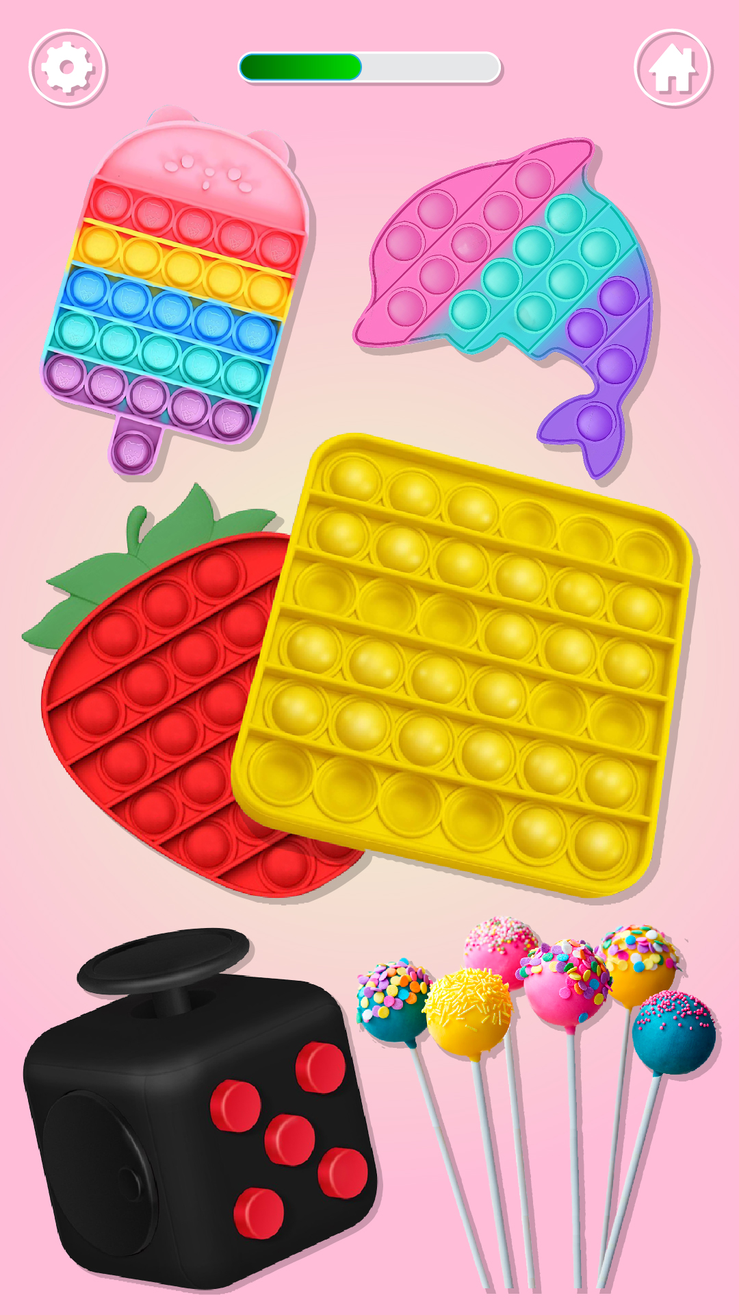 اسکرین شات 2 بازی Simple Dimple Fidget Toys Pop