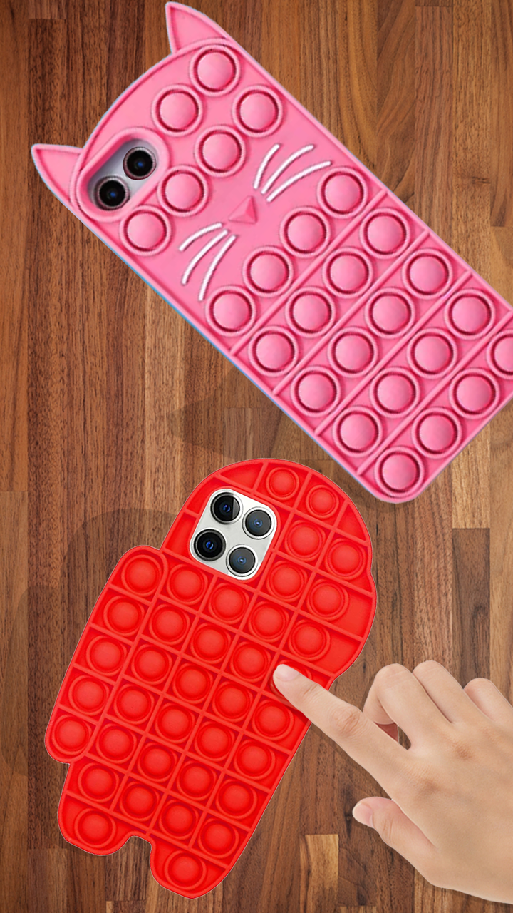 اسکرین شات 5 بازی Pop It Mobile Case Fidget Toys
