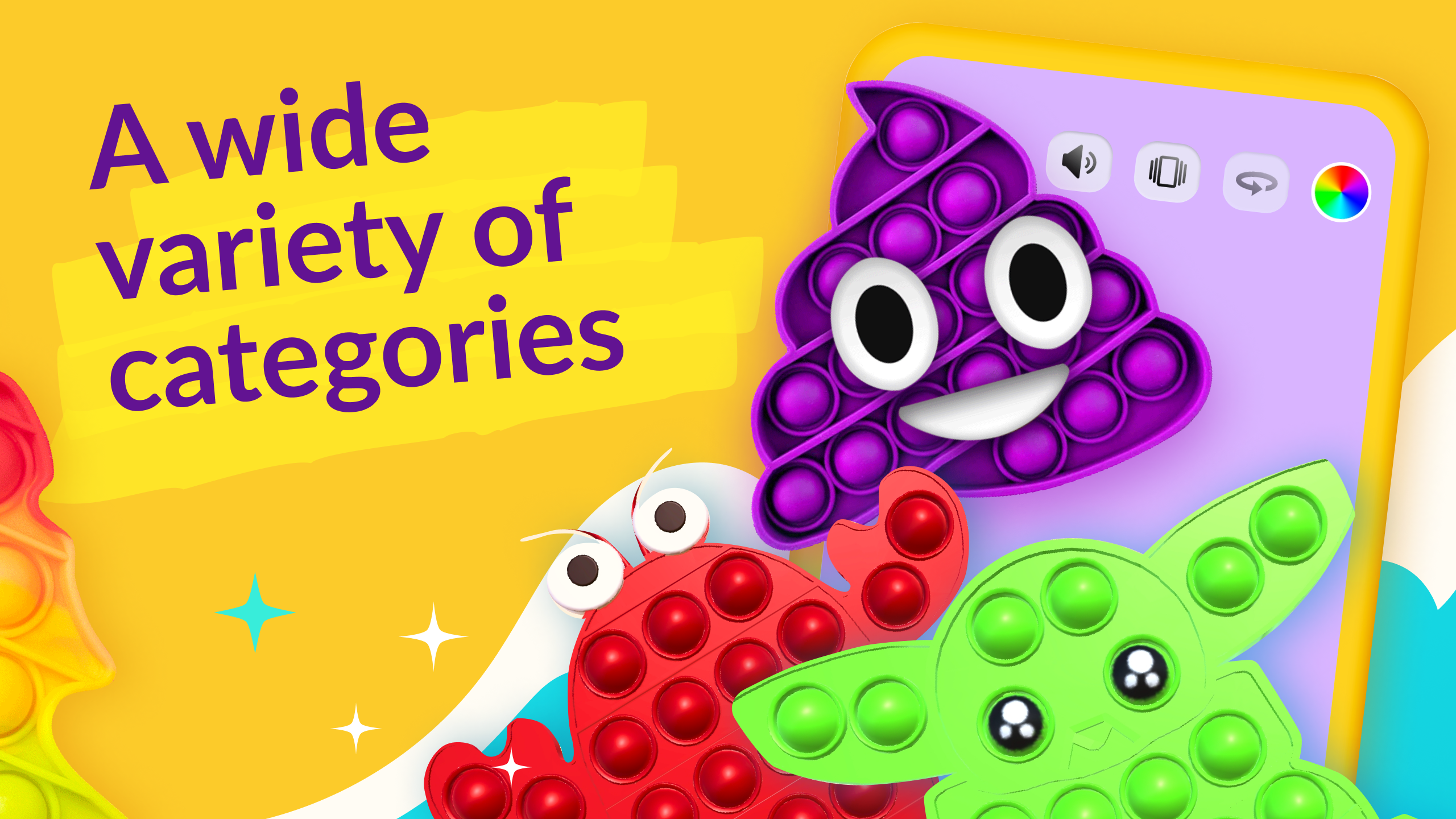 اسکرین شات 2 بازی Pop It — 3d antistress games