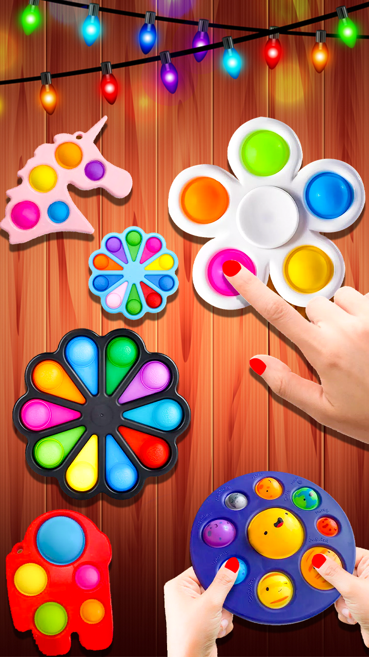 اسکرین شات 2 بازی Pop It Sensory : Fidget Games