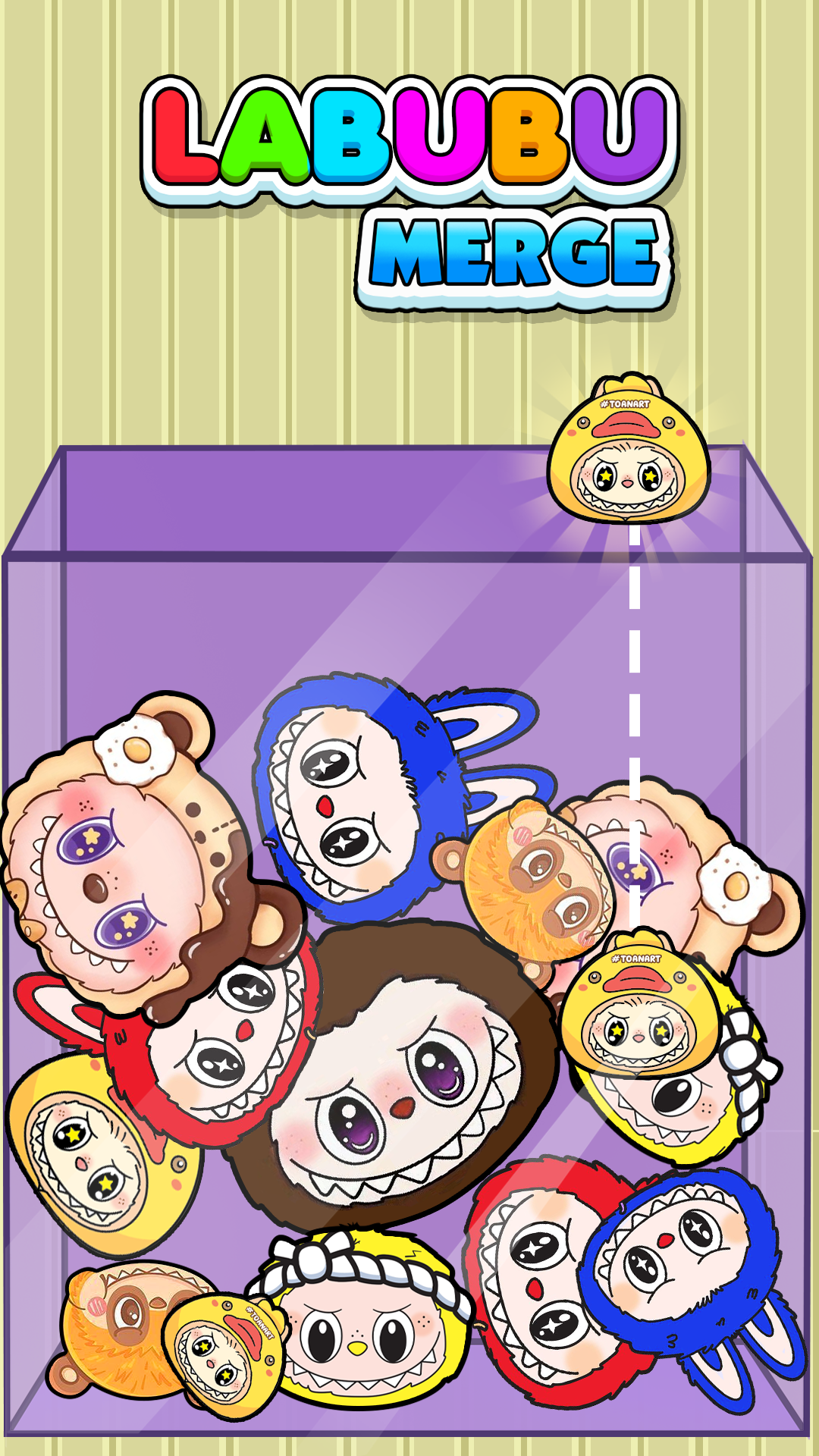 اسکرین شات 2 بازی Labubu Game: Merge & Dress up