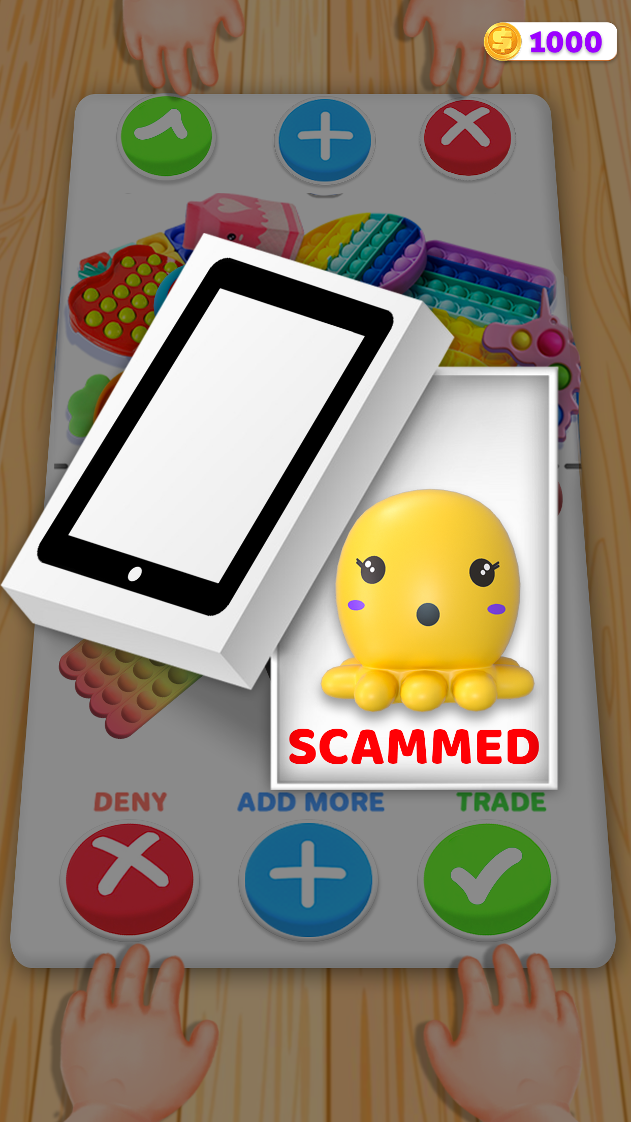 اسکرین شات 3 بازی Fidget Trading: ASMR Pop it