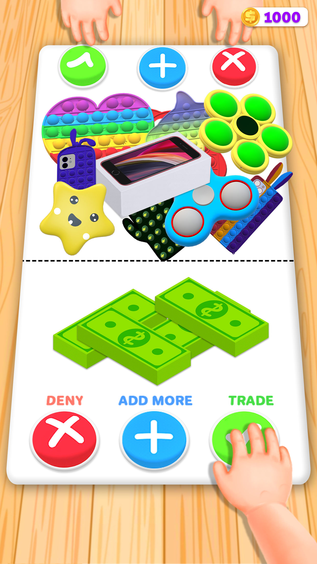 اسکرین شات 4 بازی Fidget Trading: ASMR Pop it