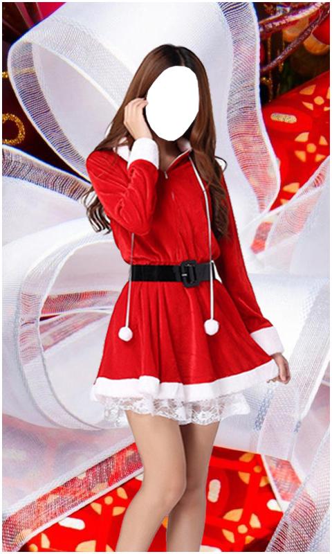 اسکرین شات 1 برنامه Christmas Women Santa Dress