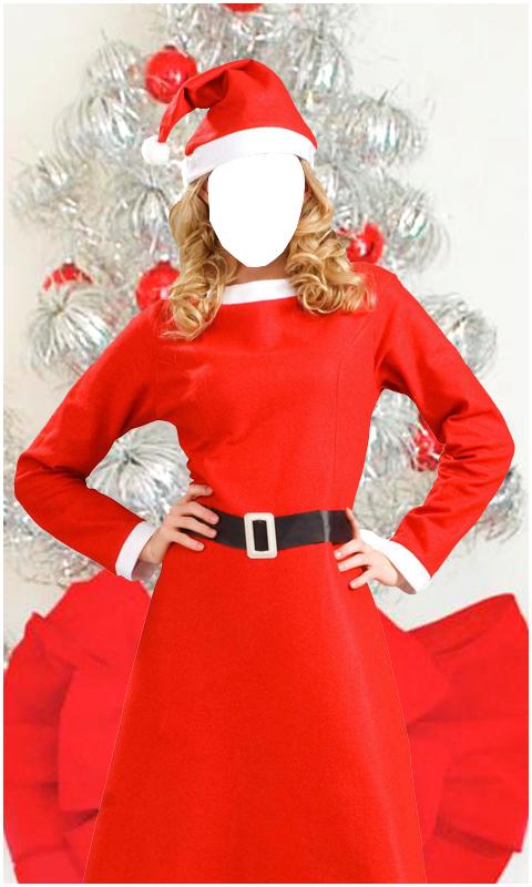 اسکرین شات 5 برنامه Christmas Women Santa Dress