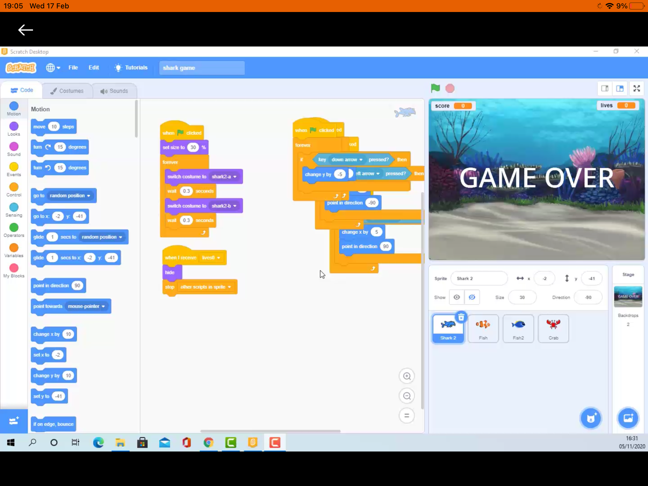 اسکرین شات 5 برنامه Scratch Tutorials