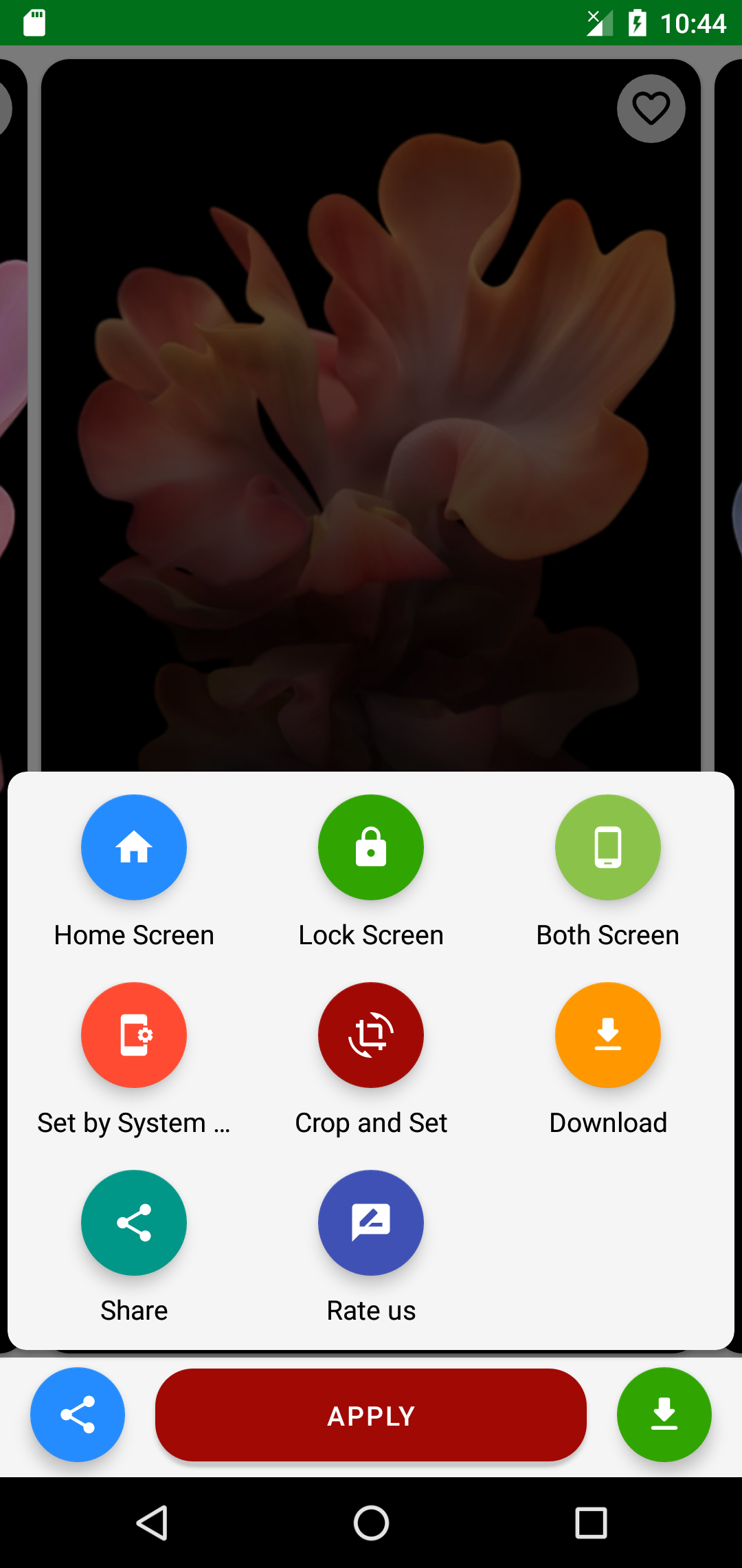 اسکرین شات 4 برنامه Wallpapers for samsung