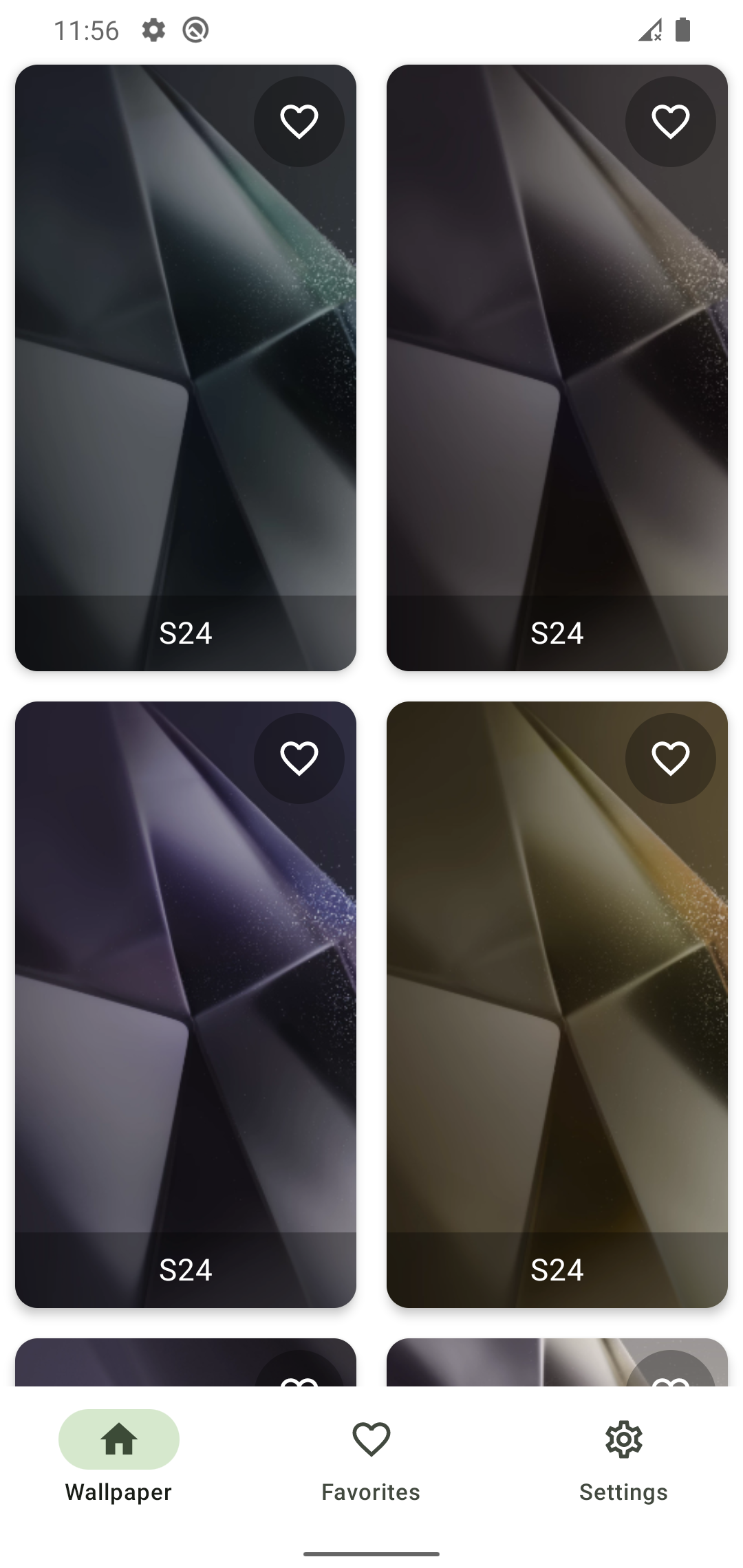 اسکرین شات 7 برنامه Phone Wallpapers - Stock Walls