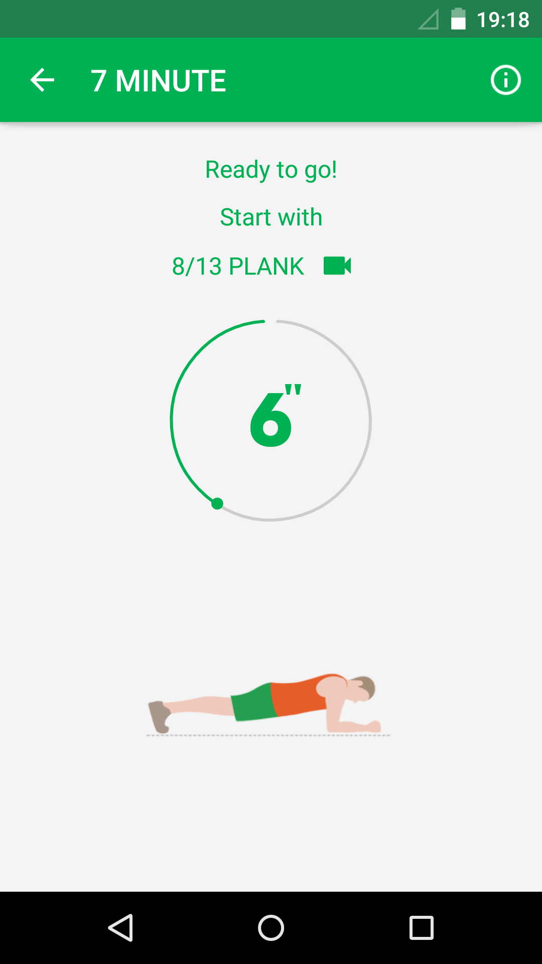 اسکرین شات 6 برنامه 7 Minute Workout