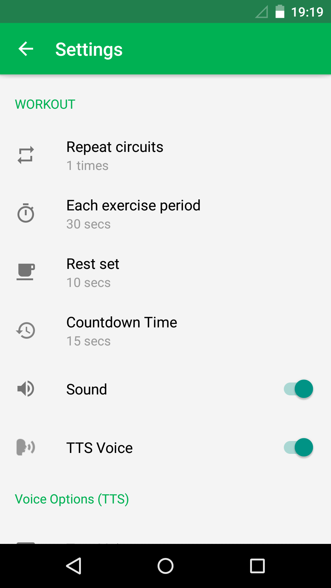 اسکرین شات 7 برنامه 7 Minute Workout