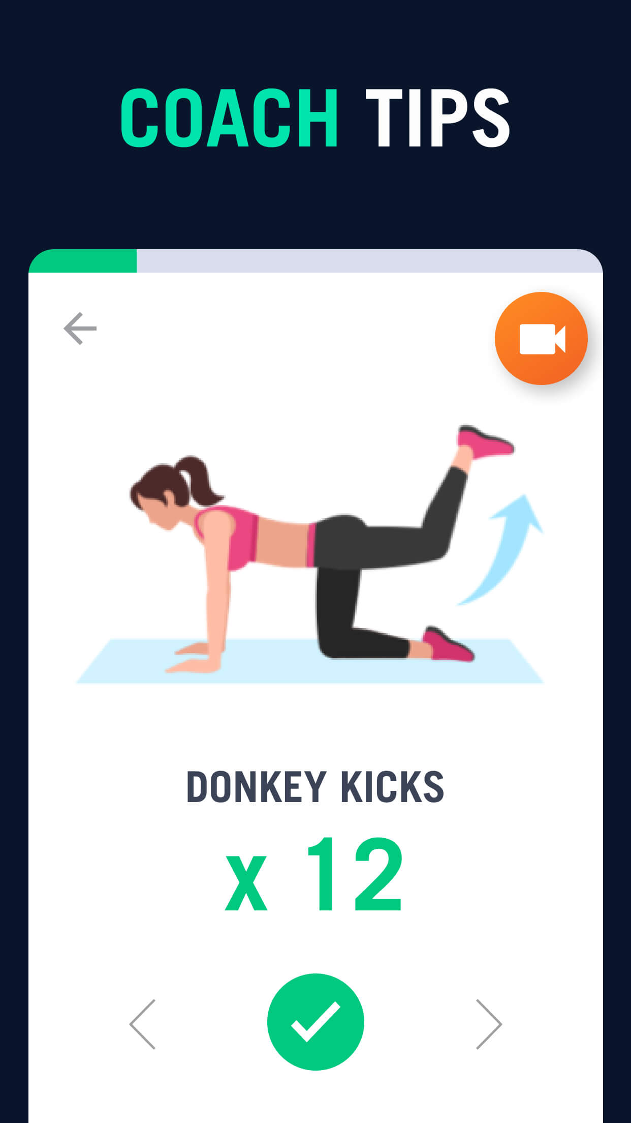 اسکرین شات 3 برنامه 30 Day Fitness Challenge