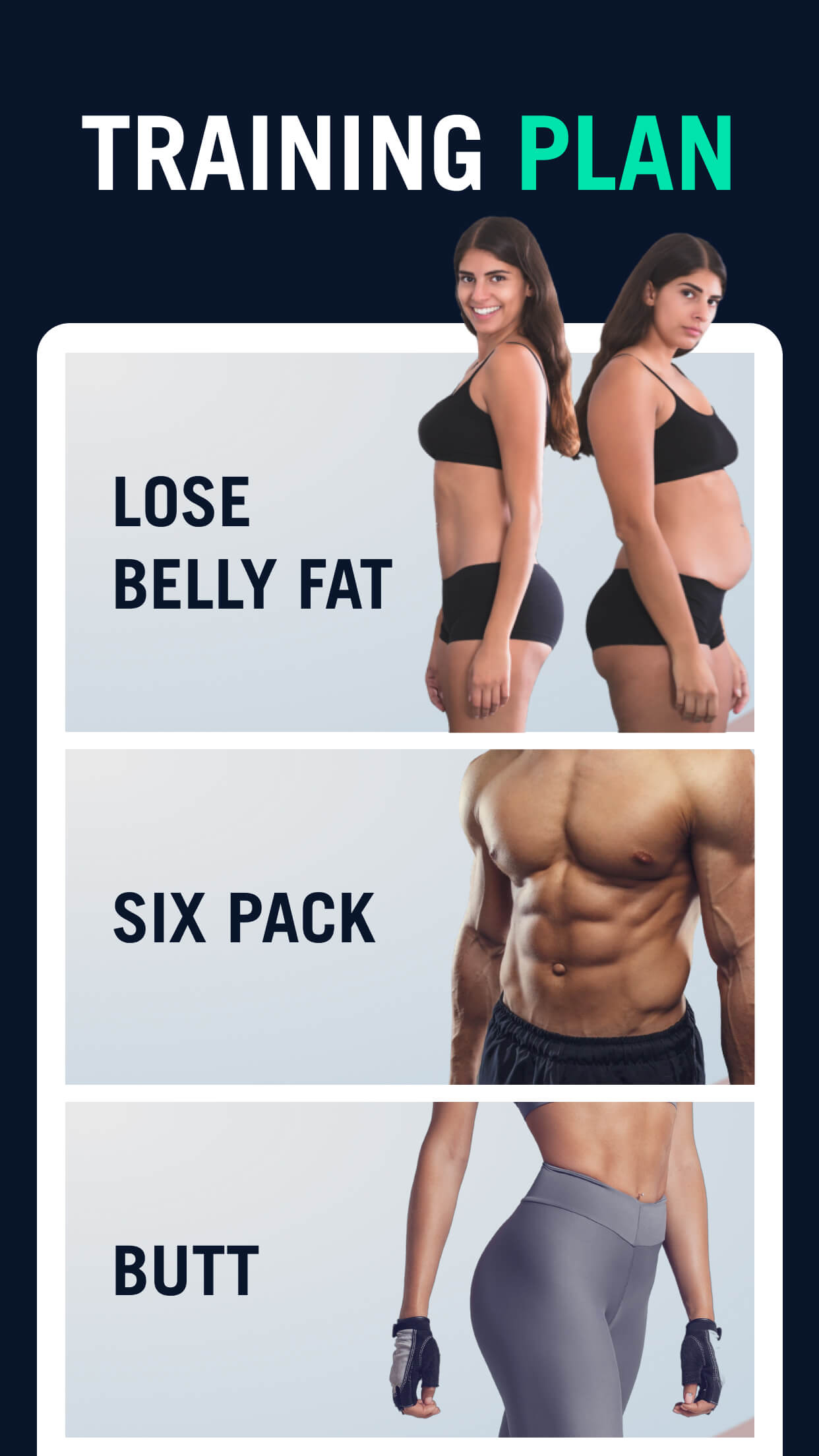 اسکرین شات 1 برنامه 30 Day Fitness Challenge