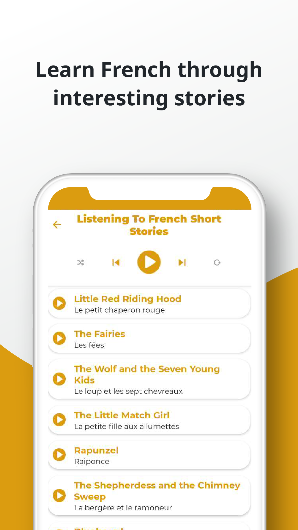 اسکرین شات 8 برنامه French ー Listening・Speaking