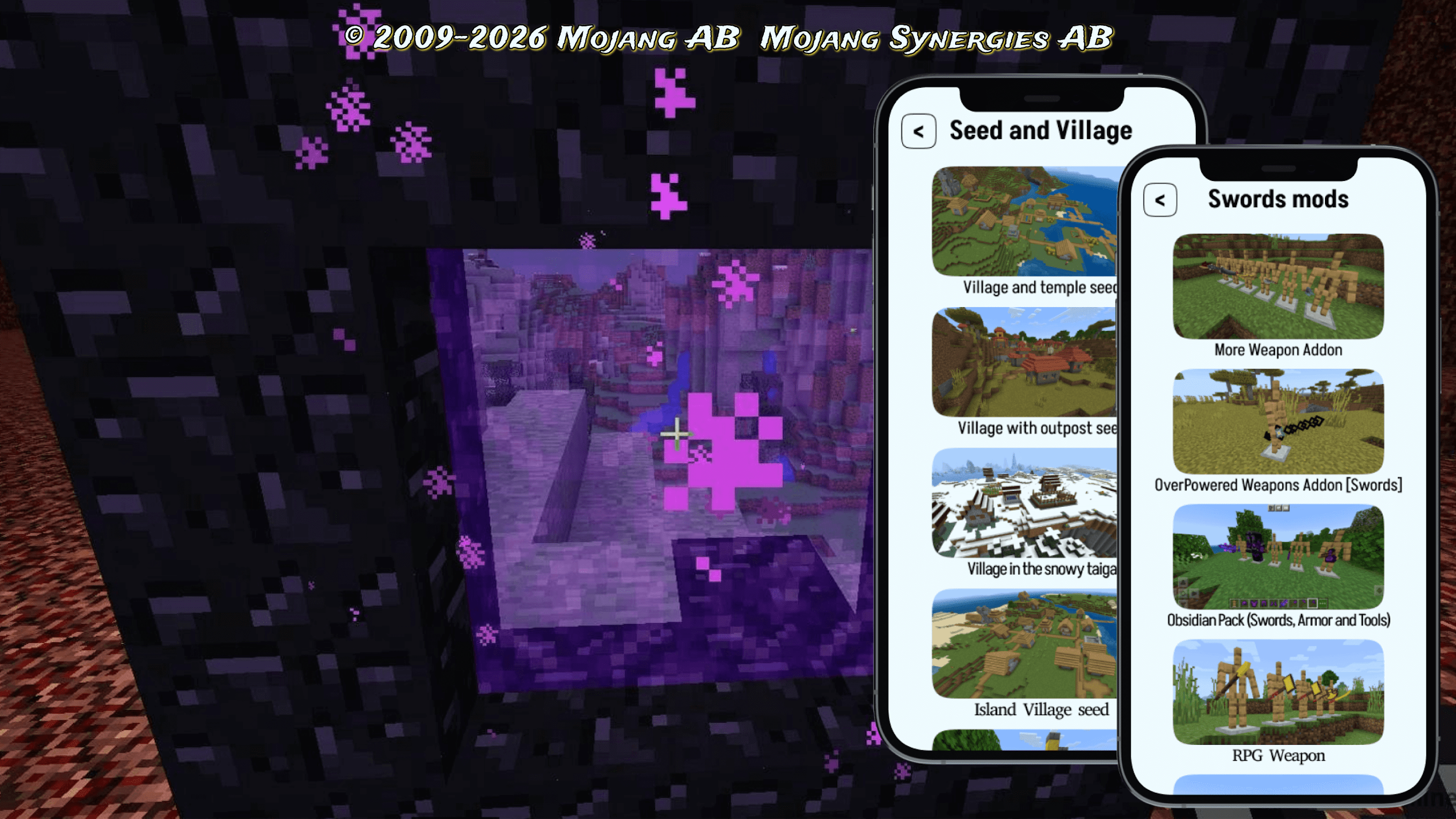 اسکرین شات 3 برنامه portal mod for minecraft