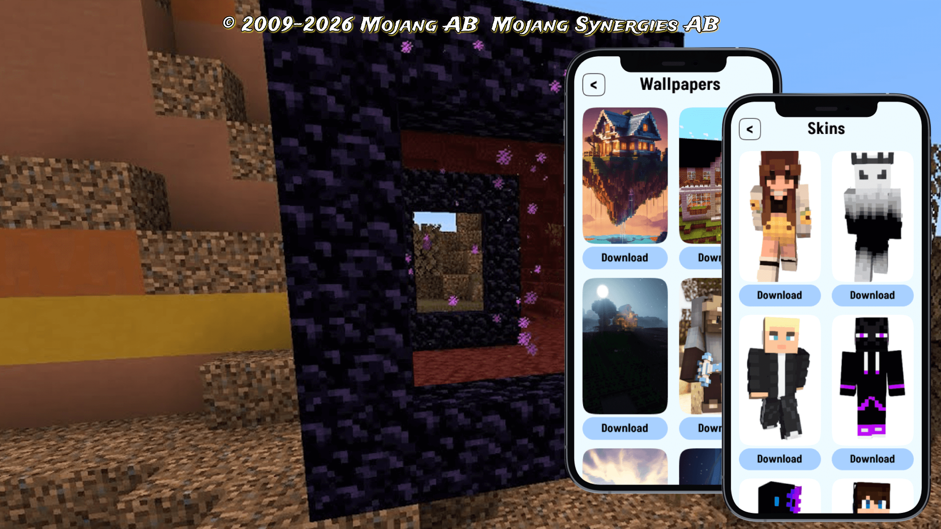 اسکرین شات 4 برنامه portal mod for minecraft