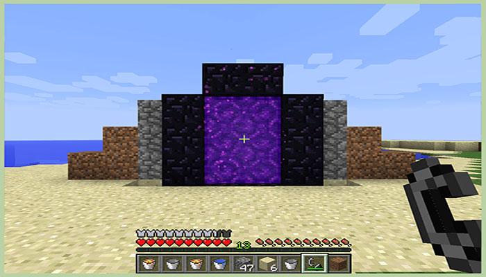 اسکرین شات 1 برنامه Portals for Minecraft