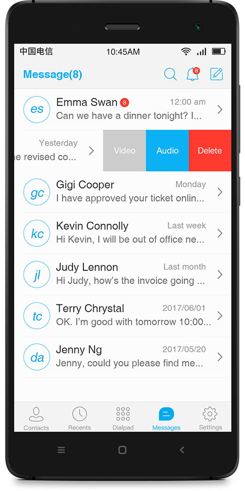اسکرین شات 3 برنامه PortSIP Softphone